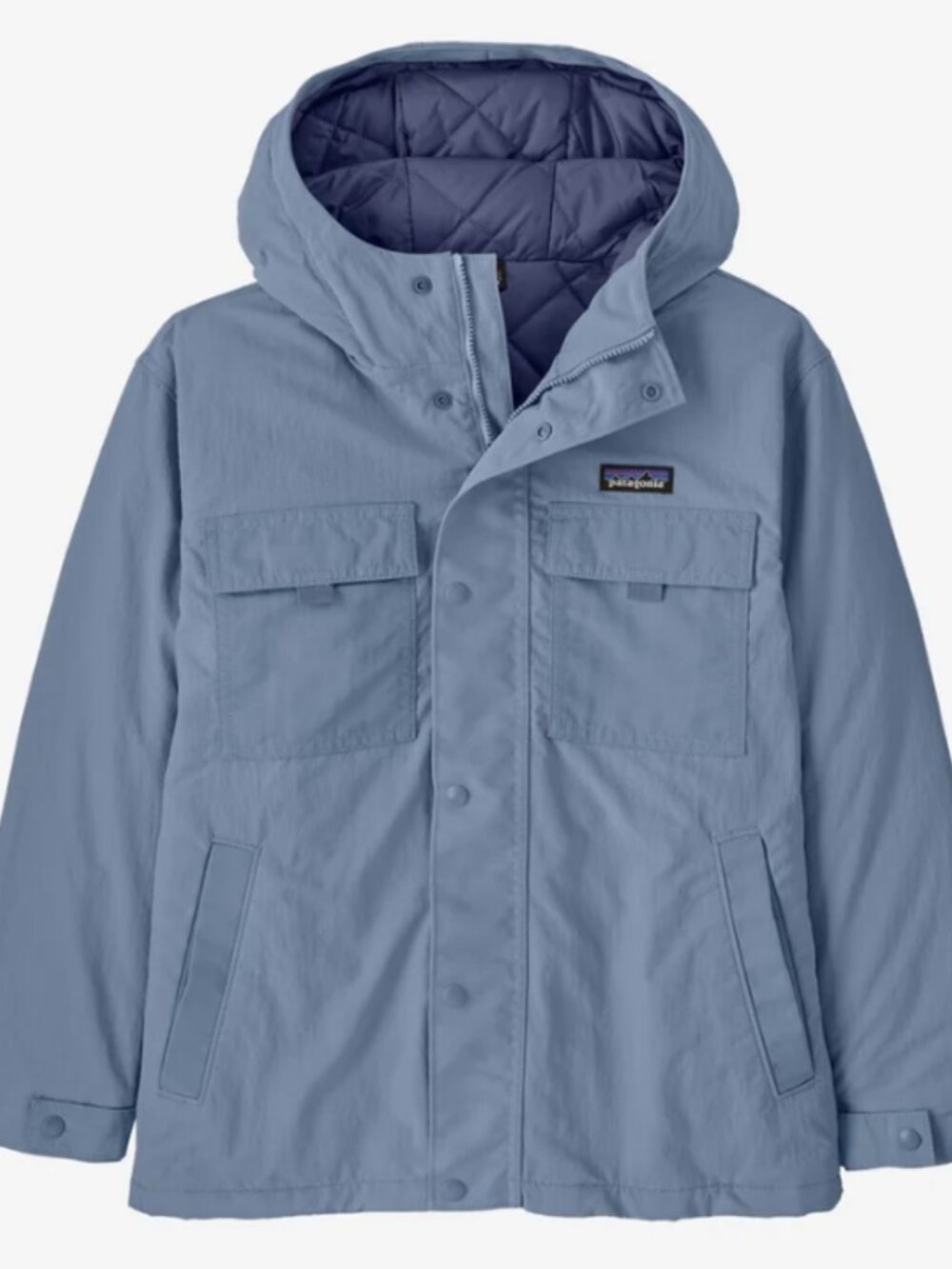 Patagonia Kids insulated everyday jacket blue M (10) NWT